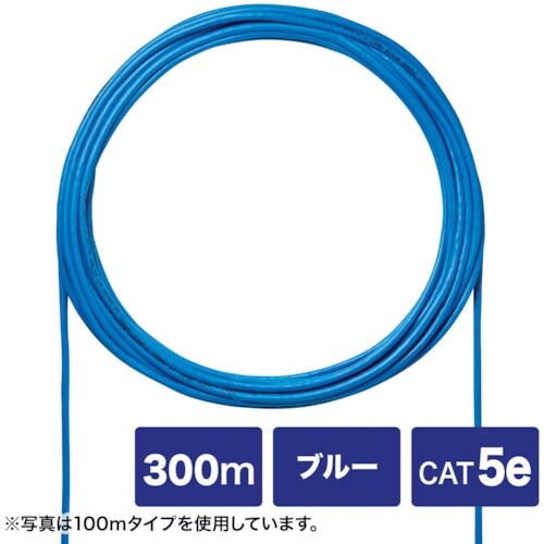 SANWA カテゴリ5eUTP単線ケーブルのみ30