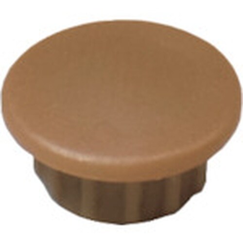 ダンドリビス 穴キャップ(8mm)茶A8−8 ブ