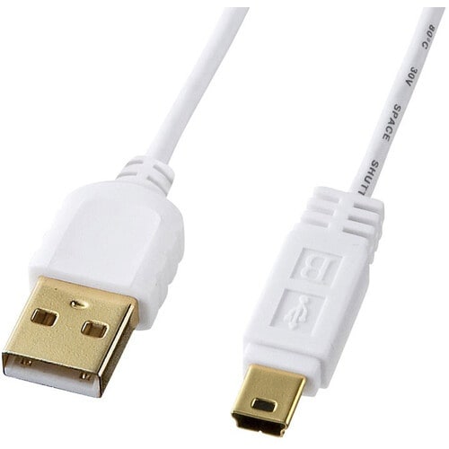 SANWA 極細ミニUSBケーブル