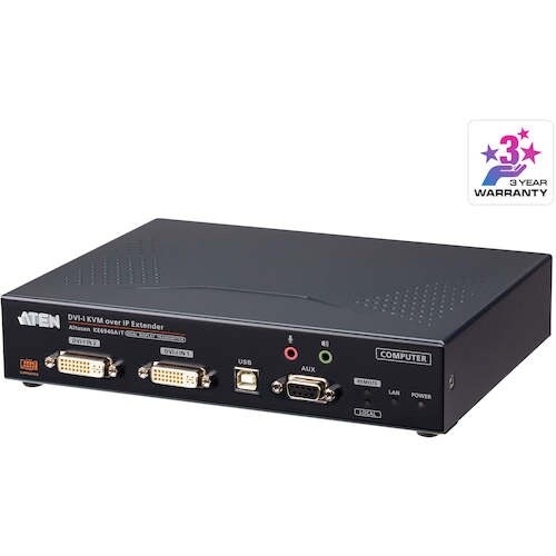 ATEN DVI−IデュアルディスプレイIP−KV