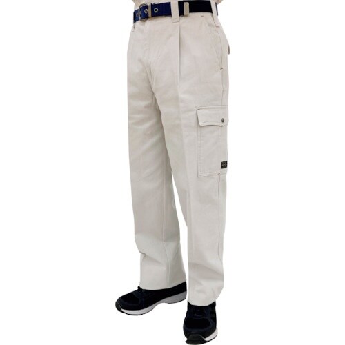 TEAGLES 綿100%カーゴパンツ ベージュ