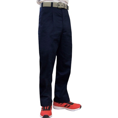 TEAGLES 綿混スラックス ネイビー 91cm