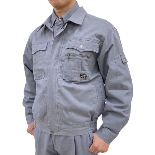 TEAGLES 綿100%ブルゾン ミストブルー