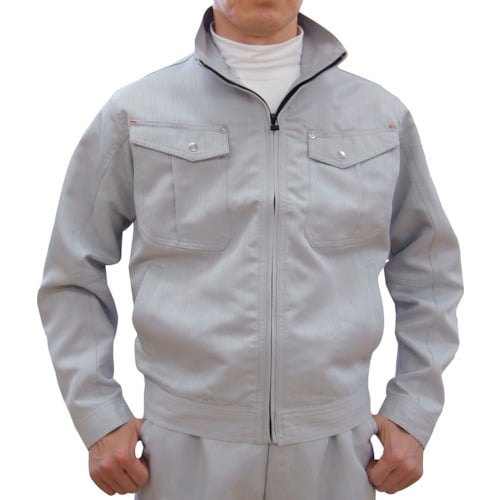 TEAGLES シャドーストライプブルゾン(背裏風