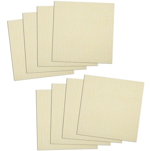 サンコー 撥水タイルマット 8枚入 アイボリー