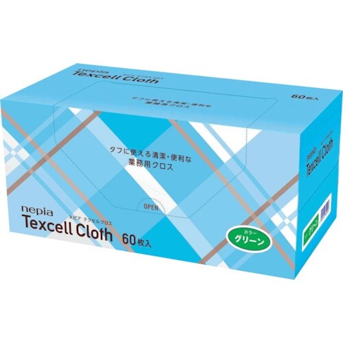 ネピア テクセルクロス グリーン 60枚