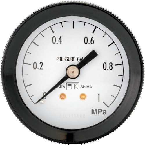高島 プラスチック圧力計(D枠埋込型・φ50) 圧