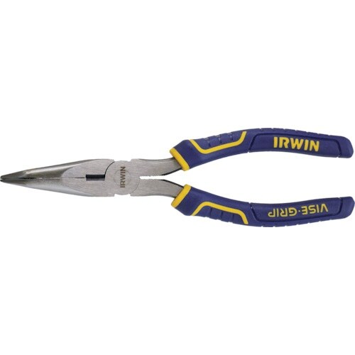 IRWIN 先曲ロングノーズプライヤー 200mm