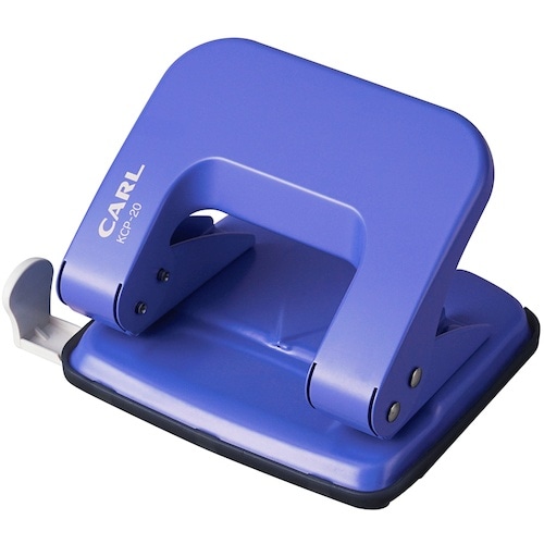 カール 2穴パンチ ブルー 穿孔枚数18枚