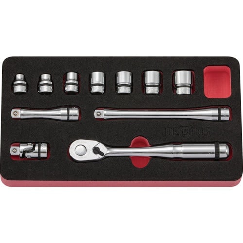 nepros 9.5sq.ソケットレンチセット(1