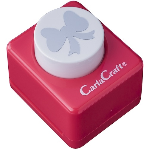 カール ミドルサイズ クラフトパンチ リボン