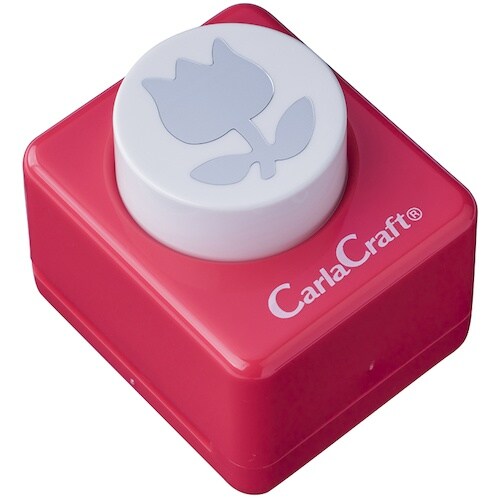 カール ミドルサイズ クラフトパンチ チューリップ