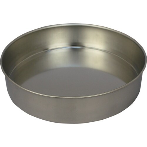 レオナ 試験用ステンレスふるい用 受器のみ