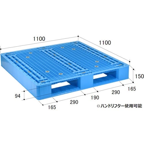 NPC プラスチックパレットHG−1111 片面二