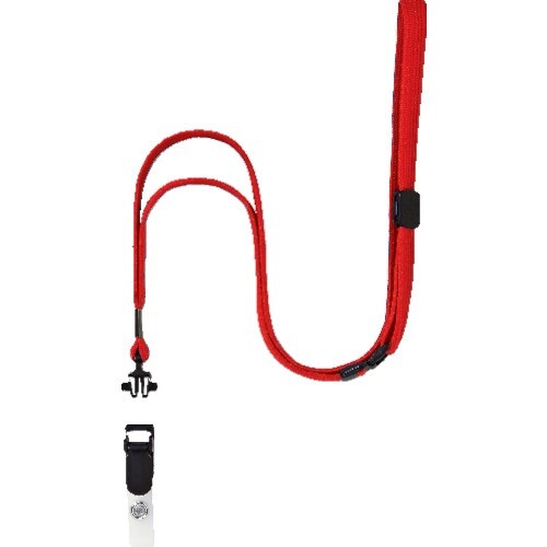 OP ループクリップ 脱着式 10本 赤