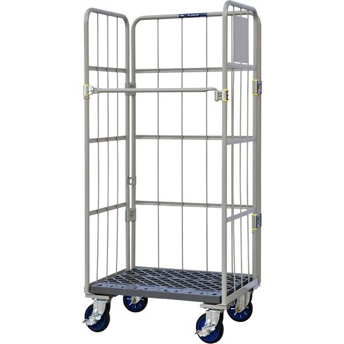 ワコーパレット 床板プラスチック製カゴ車 800x