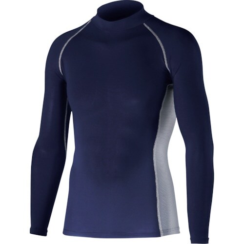 おたふく 冷感・消臭 パワーストレッチ長袖ハイネッ