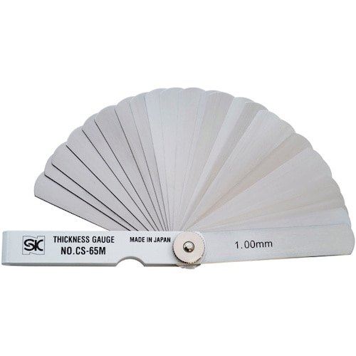 SK スキマゲージ シクネスゲージ 65M カラー