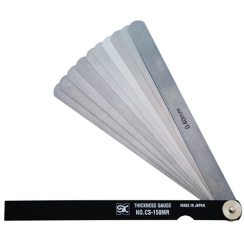 SK スキマゲージ シクネスゲージ 150MR カ