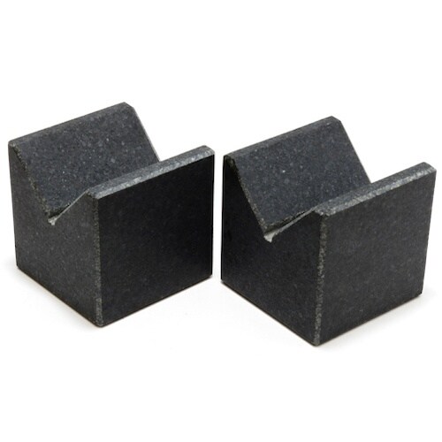 SK 石製精密Vブロック 100mm