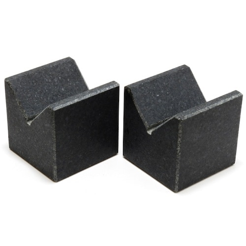 SK 石製精密Vブロック 50mm