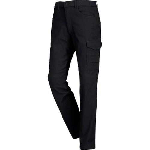 カジメイク 激ラクストレッチ防寒パンツ ブラック