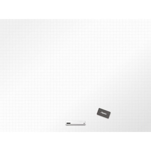 ASKA 抗菌ホワイトマグネットシート3L 暗線