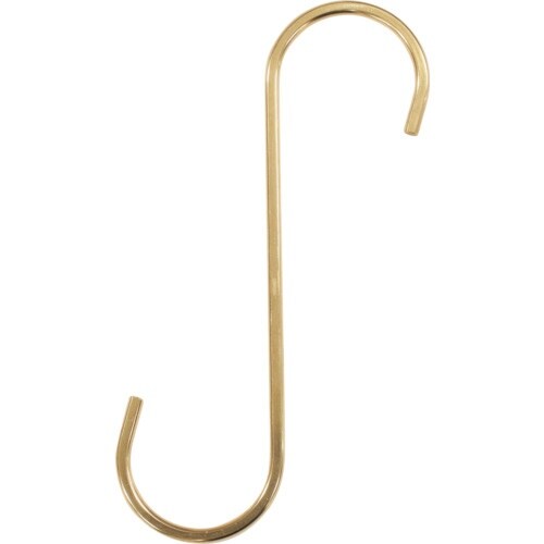 WAKI S字フック 真鍮150mm