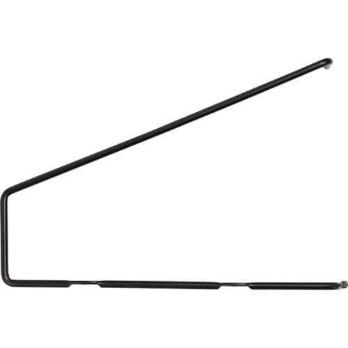 WAKI ギザギザ棚受 黒 2枚用