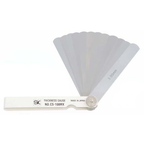 SK スキマゲージ シクネスゲージ 100MX カ