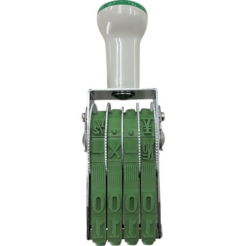 SANBY テクノタッチ回転印 欧文1号4連明朝体