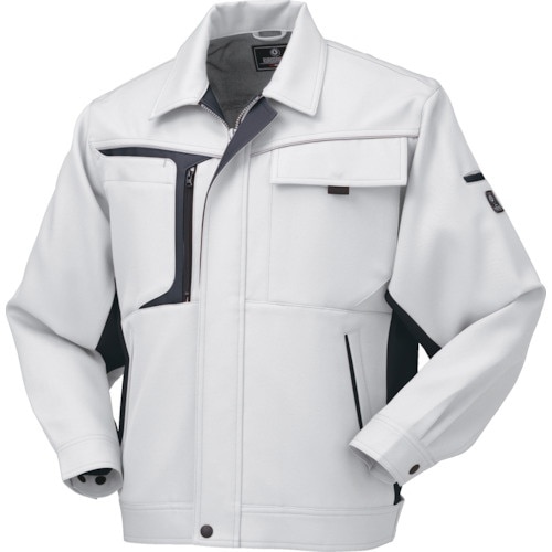 クロダルマ 長袖ジャンパー シルバー L