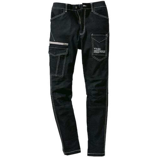 VILEA カーゴパンツ SS ブラック