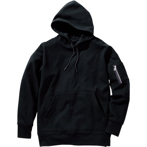 VILEA オーバーサイズフーディー XO ブラッ