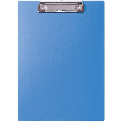 ナカバヤシ ハンディ・クリップボードA4・ブル−