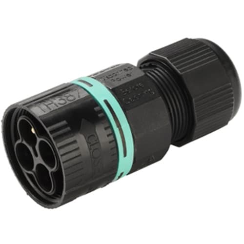 タカチ パネルマウント防水中継コネクタ