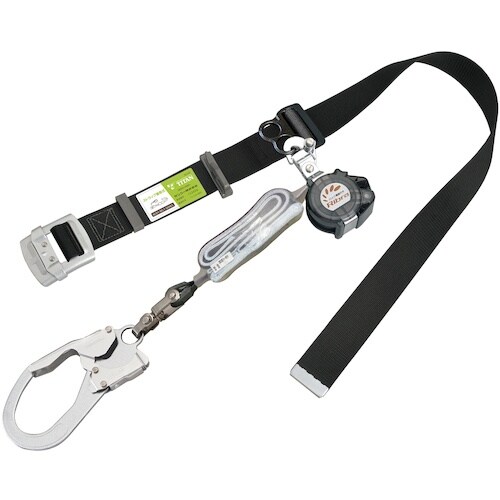 タイタン 胴ベルト型ロック付き巻取式 シングル R