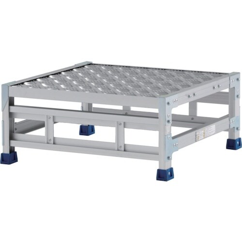 アルインコ 作業台(天板縞板タイプ)1段 天板寸法