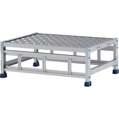 アルインコ 作業台(天板縞板タイプ)1段 天板寸法