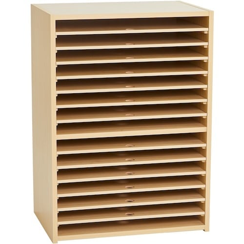 COMAI 画用紙整理棚15段