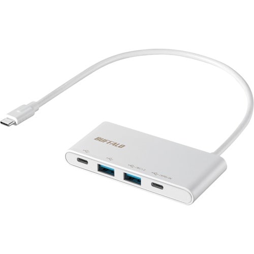 BUFFALO USB3.1Gen2バスパワー4ポ