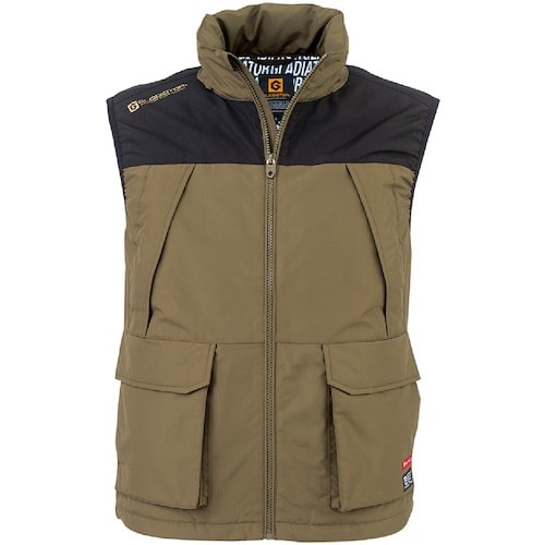 岡潮 電熱ベスト+モバイルバッテリー10,000m