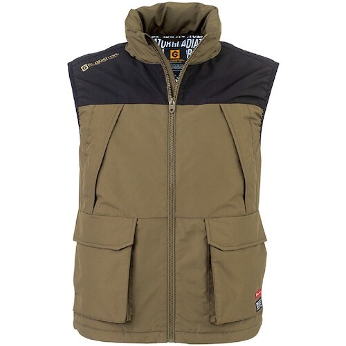 岡潮 電熱ベスト+モバイルバッテリー10,000m