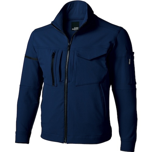 クロダルマ 長袖ジャンパー ネイビー 6L