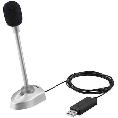 BUFFALO マイクロフォン 小型スタンドタイプ