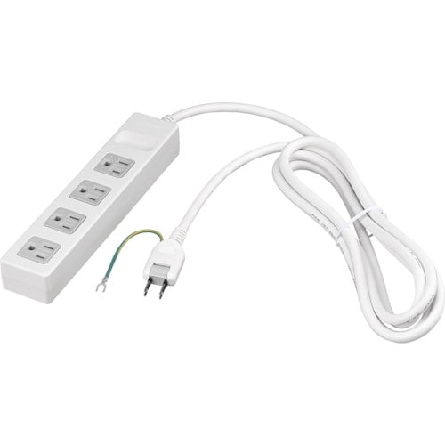 BUFFALO 3ピン式電源タップ マグネット&2