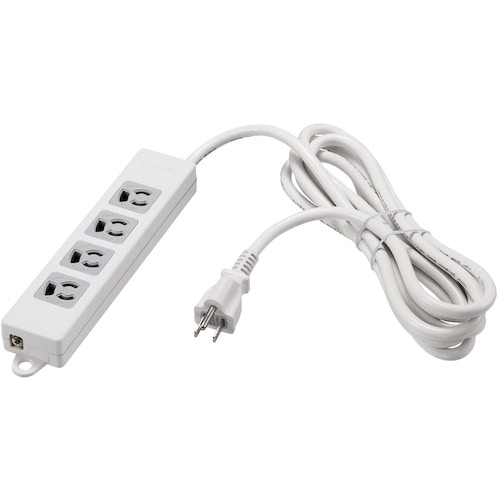 BUFFALO 3ピン式電源タップ 4個口 3m