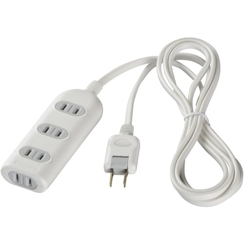 BUFFALO 2ピン式電源タップ 4個口タイプ