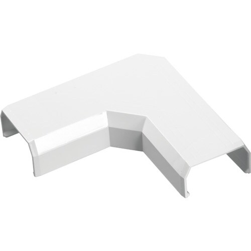 BUFFALO 壁用フラットモール 曲がり 幅26