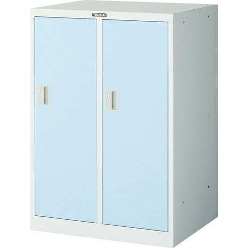 TRUSCO ミニロッカー 2連用 ブルー